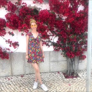 Retro floral Zara dress